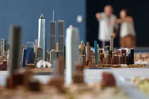 A truck driver built a model of NYC with over 800,000 structures for fun. Now it's a museum exhibit