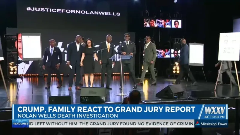 Family, Ben Crump react to no criminal charges in Nolan Wells case