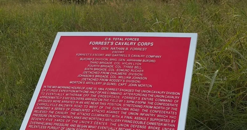 Brices Crossroads Foundation unveils battlefield interpretation enhancements