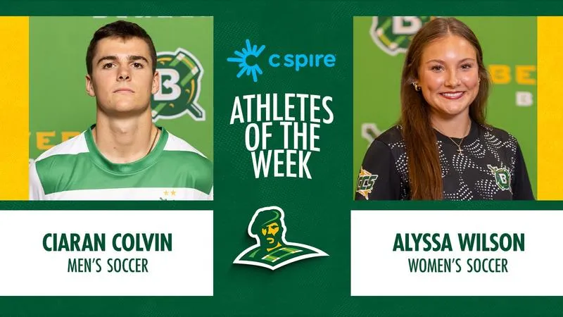 Ciaran Colvin and Alyssa Wilson Named C Spire Athletes of the Week