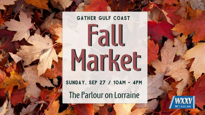 Gather Gulf Coast Fall Market this Sunday