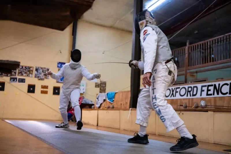 Fencing sharpens its place in Oxford