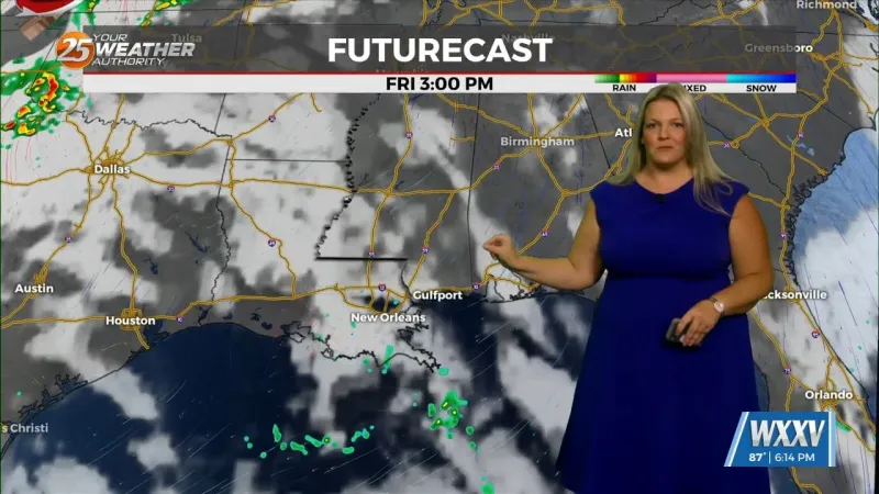 Looking quiet and comfortable through the weekend