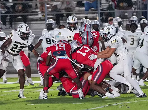 Northwest beats Northeast 20-10 in Thursday night tilt
