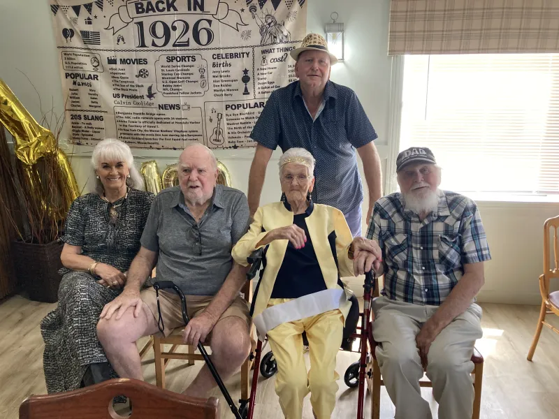 Virginia Blass Celebrates 100th Birthday