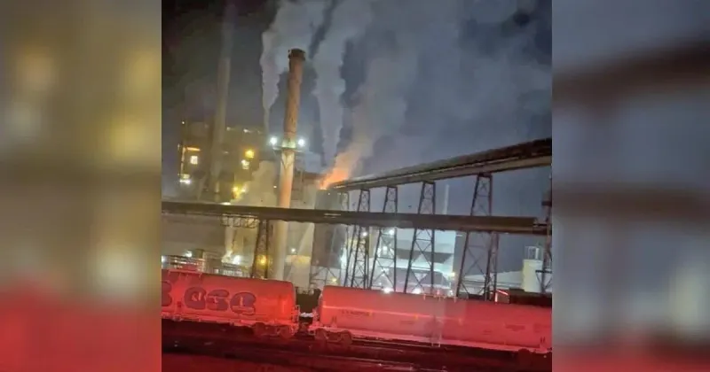 Global Cellulose Fibers investigating cause of plant fire