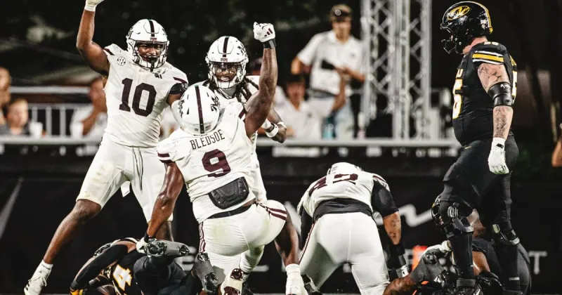 No. 24 Mississippi State hangs on to beat No. 19 Missouri