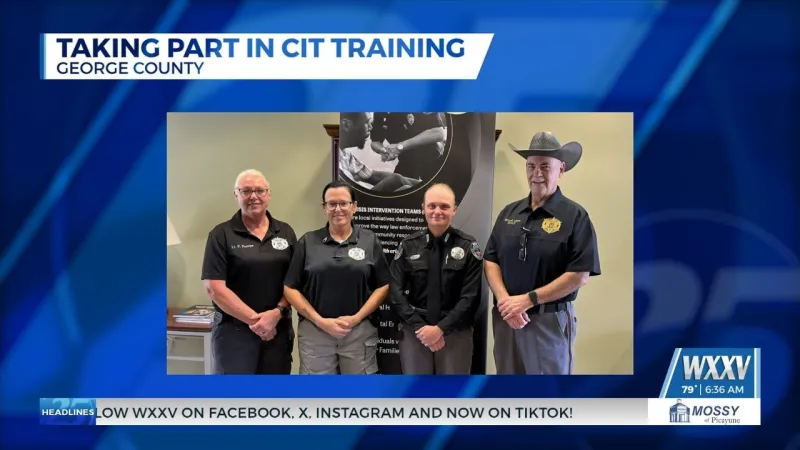 George County Sheriff's Department takes part in CIT training