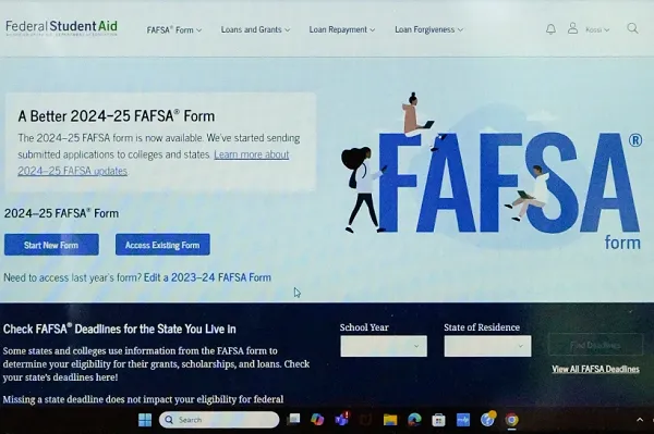 FAFSA launches early application for federal student aid