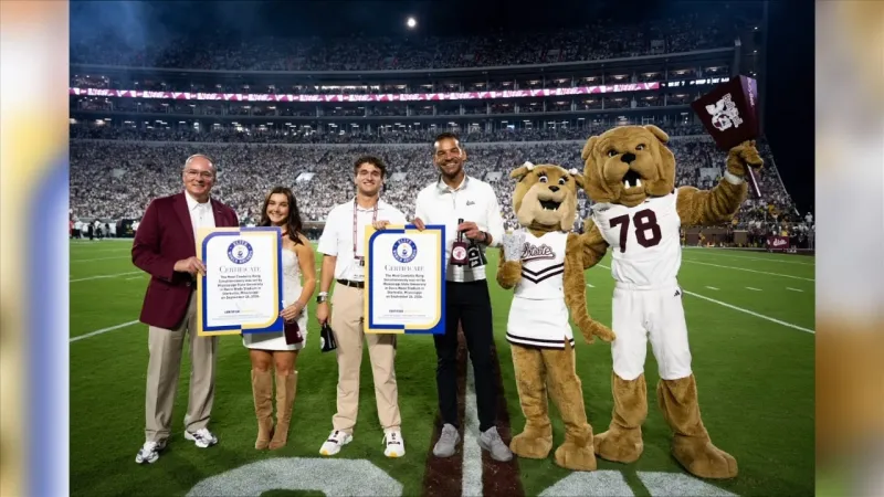 Mississippi State Bulldogs break a world record