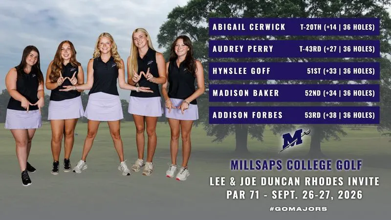 Cerwick Posts Top-20 Showing at Lee & Joe Duncan Rhodes Invitational