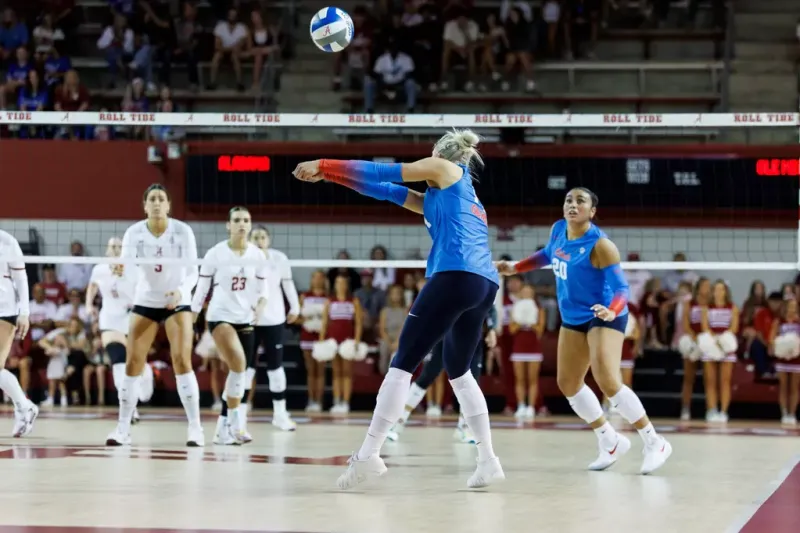 Ole Miss Volleyball sweeps Alabama in first SEC contest