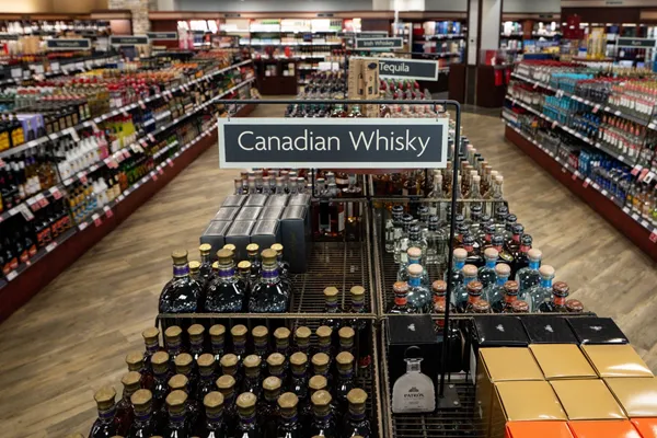 From motorcycles to booze, US ban on $1 billion worth of Canadian imports goes into effect