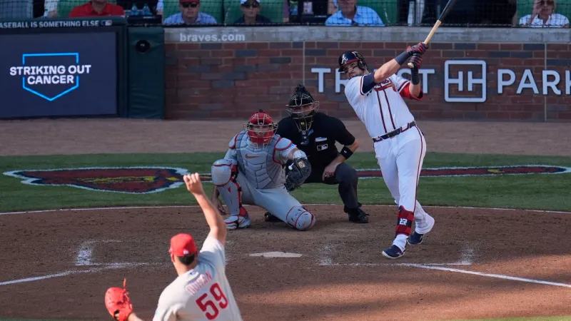 Austin Riley's 3-run bomb lifts Braves to 5-3 wild card win over Phillies