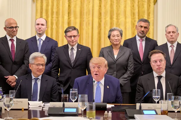 Trump says top tech firms have signed accord to 'self-police' AI development
