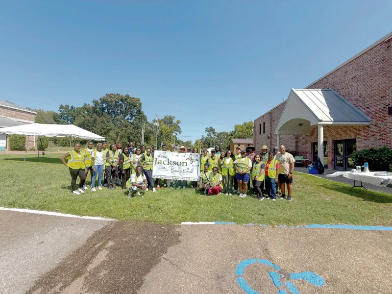Community partners gather for West Jackson cleanup