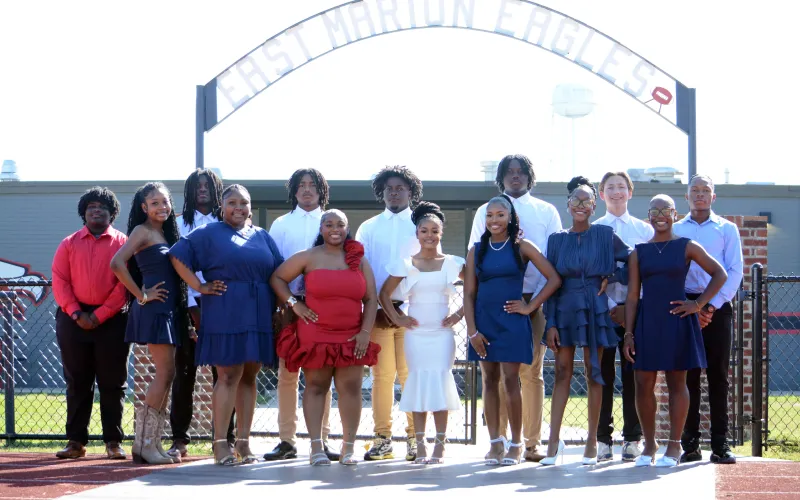 East Marion announces its Homecoming Court