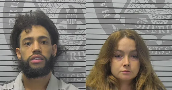 Two charged after deputies seize 22 pounds of cocaine on I-10 in Harrison County