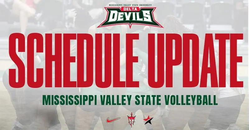 MVSU Volleyball Announces Schedule Changes for Weekend Matches