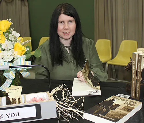 Chrestman publishes first novel, book signing held at Yancy library