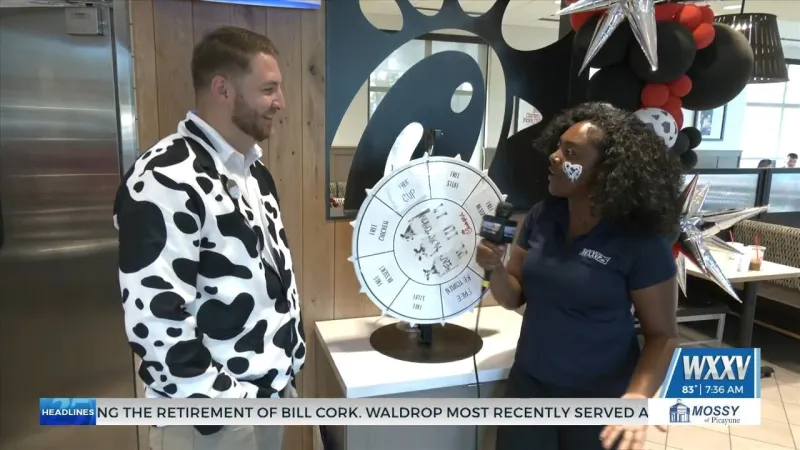 WXXV News 25's Asia Ellis speaks to Biloxi Chick-Fil-A Owner about new location