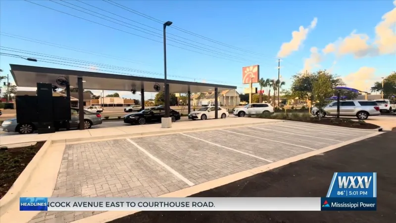 Community celebrates opening of new Chick-fil-A on Pass Road in Biloxi