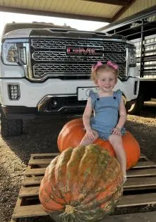 Giant pumpkin grown in Winston County