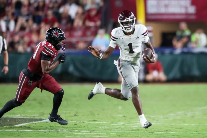 Unbeaten Heisman hopefuls Kamario Taylor and Keelon Russell headline Alabama-Mississippi State