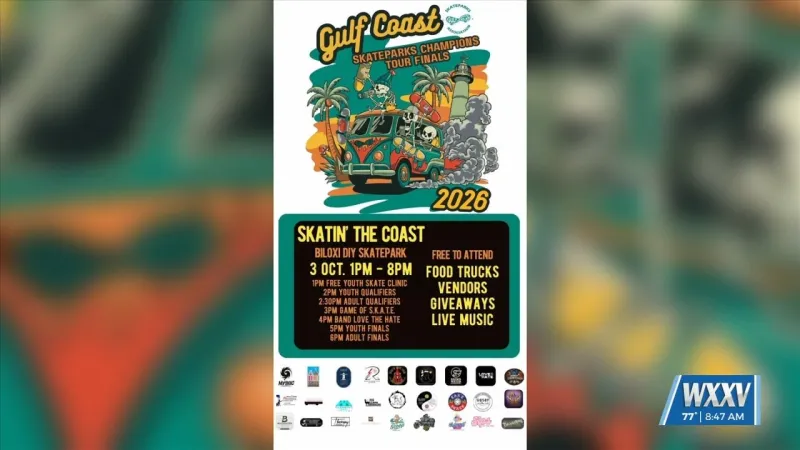 Skatin' the Coast happening in Biloxi Saturday