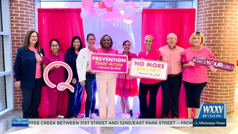 Memorial Hospital launches Breast Cancer Awareness Month with Pink Out Event
