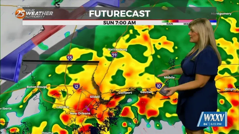 Wet Weekend Ahead for South Mississippi