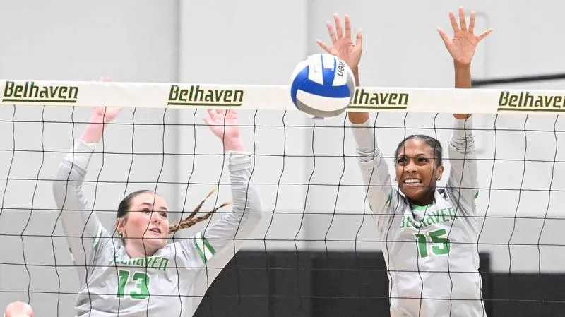 Blazers Rally in Second Set to Complete Sweep of Agnes Scott