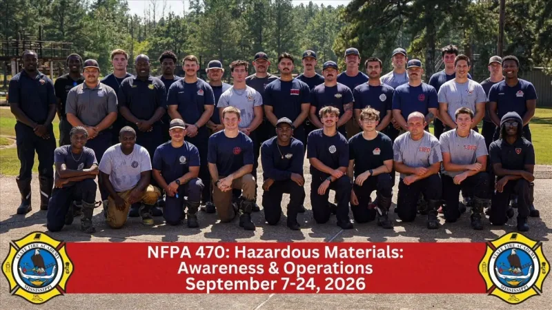 Long Beach firefighters complete hazmat training