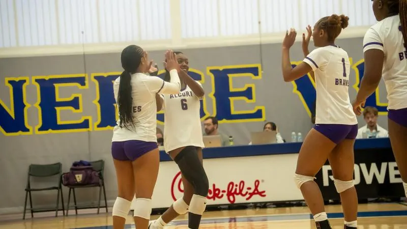 Lady Braves Battle Panthers