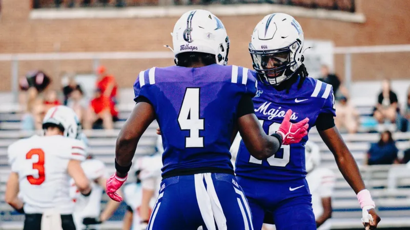 Tasby's 4 touchdowns power Millsaps past Rhodes 54-10