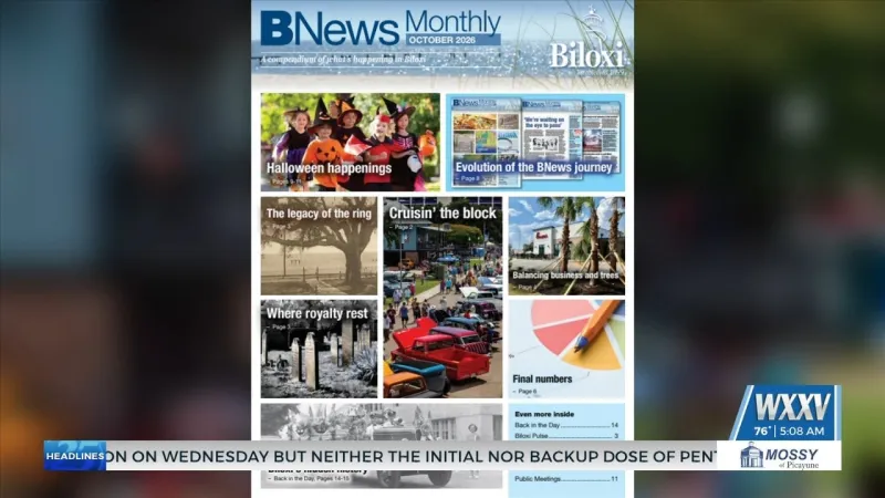 Biloxi ends mailed BNews Monthly newsletter after 101 editions, moves online