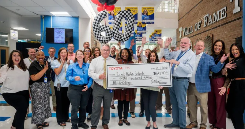 Toyota Mississippi donates $360,000 in grants to celebrate Corolla anniversary
