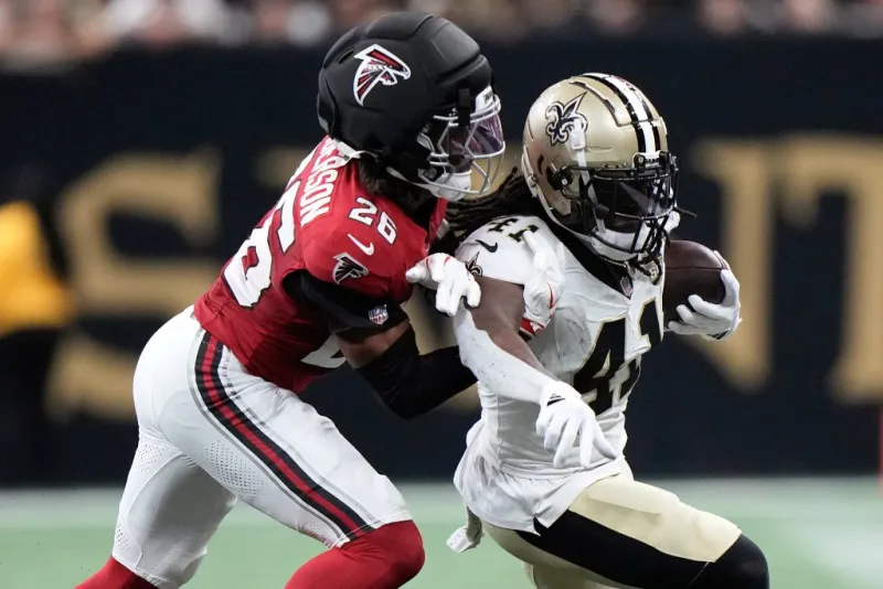 Saints fall to Falcons 45-24 in Superdome anniversary game