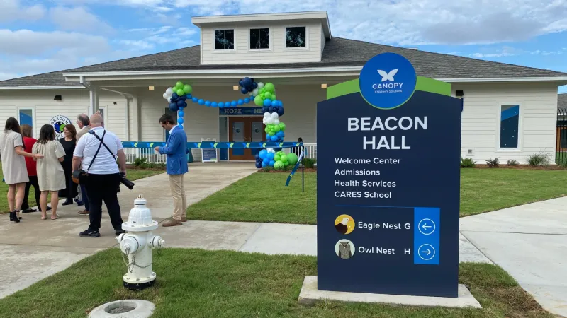 Canopy Children's Solutions celebrates $25M expanded psychiatric treatment center