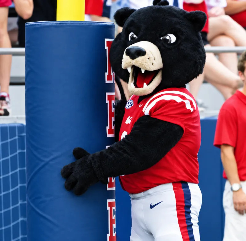 How has the visual identity of Ole Miss evolved?