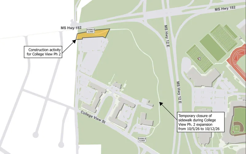 College View Connector closed through Oct. 12