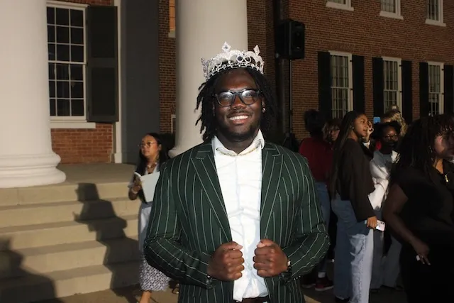 Williams and Huthnance crowned Homecoming King and Queen