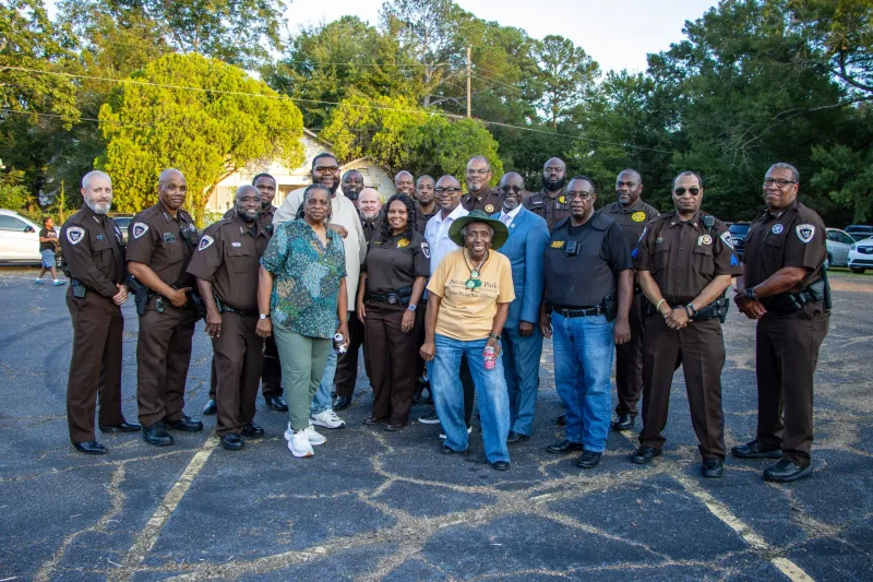 GALLERY -- The Pecan Tree Park Neighborhood Association and Lynch Street CME Church hosted a National Night Out event at Lynch Street CME Church at 2175 John R. Lynch...