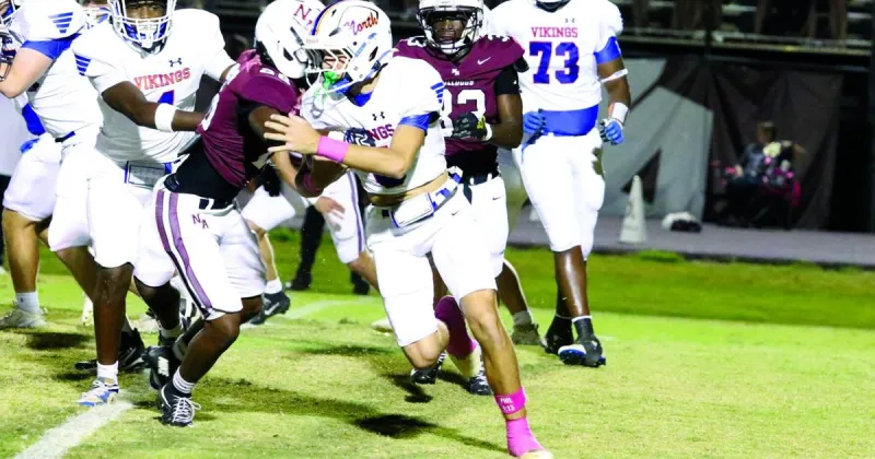 Vikings fall in division opener to New Albany