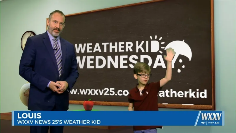 10/07 Louis' "Weather Kid" Wednesday Forecast