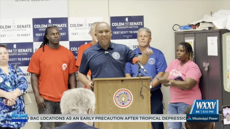 Democrat Scott Colom discusses Mississippi Senate bid ahead of November election
