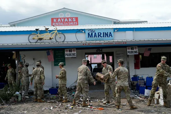 Before a natural disaster, a governor's order can free up the National Guard and medical help