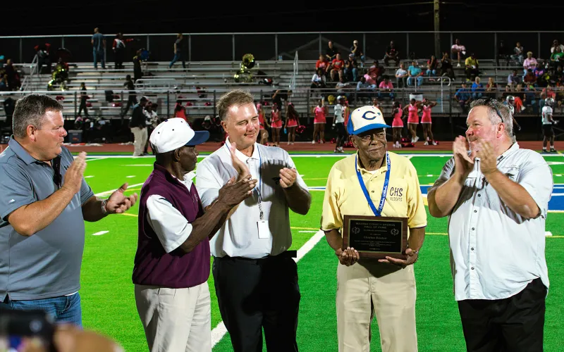A legacy worth celebrating: Coach Boston inducted into Sports Hall of Fame