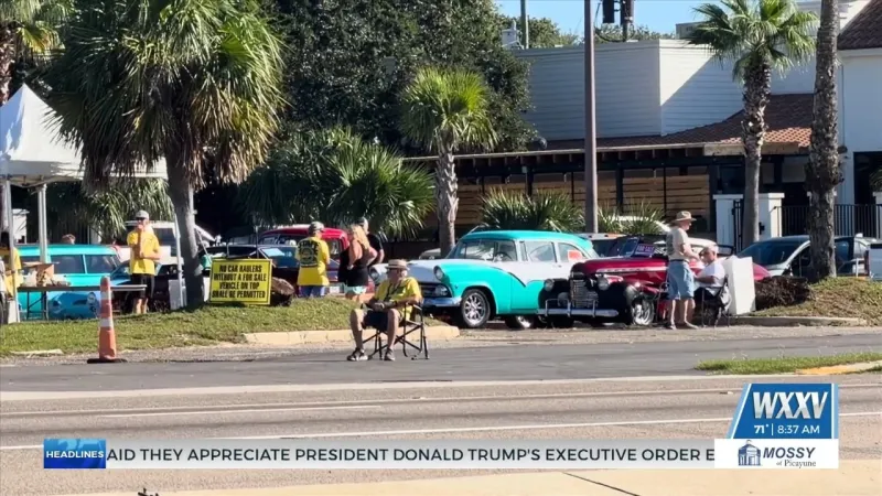 Classic cars shine at Cruisin' the Coast Car Corral at Treasure Bay