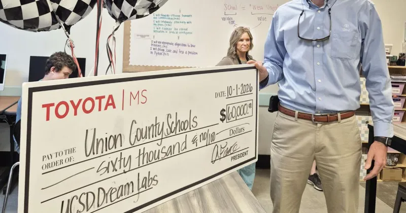 Toyota Mississippi donates $360,000 in grants to celebrate Corolla anniversary